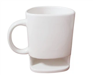 Tazza personalizzata con portabiscotti