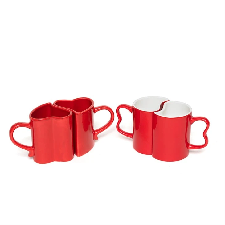 Unique Handle Ceramic Mug