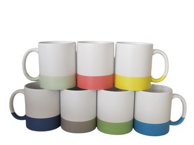 Tazzina da caffè in ceramica colorata