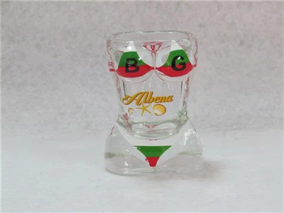 STOCK - Tazza in vetro Bikini Uomo Taglia Piccola