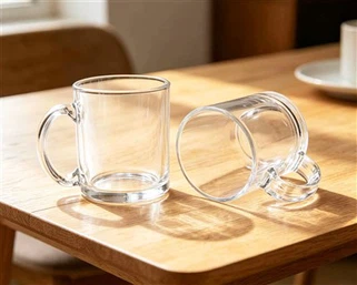 Tazza di vetro da 11 once